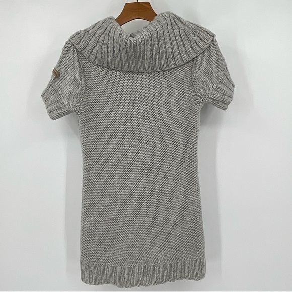 Columbia Gray Knit Cowl Neck Sweater Size Small‎ H5 - Picture 3 of 7